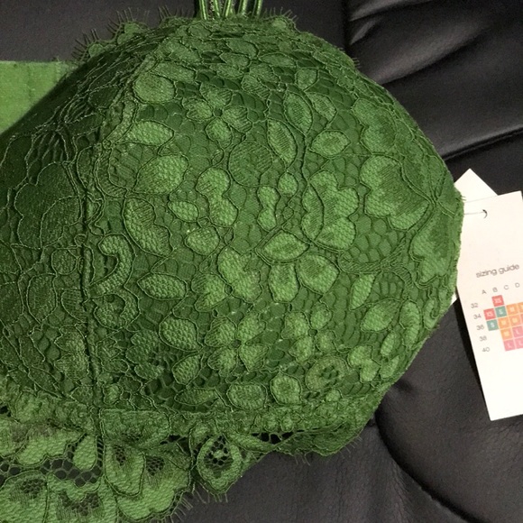 Nwt Gilligan & O’Malley Lace Bra sz S - Picture 2 of 6